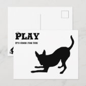 SPELEN: Het is goed voor jou Briefkaart (Voorkant / Achterkant)