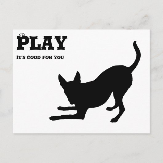 SPELEN: Het is goed voor jou Briefkaart (Voorkant)