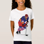Spelen IJshockey Meisjes T-shirt (Voorkant)