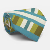 Spelen in blauw groen, olijven en moderne Khaki-pa Stropdas (Opgerold)