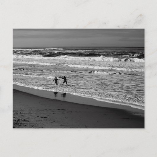 Spelen in de Golven van het Briefkaart van de Stil (Voorkant)