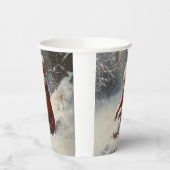 Spelen in de sneeuw papieren bekers (Links)