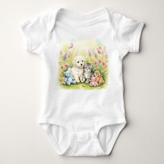 Spelen in de tuin, Collectie door Natasha Us Romper (Voorkant)