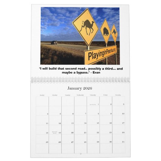 Spelen in Peoria Wall Calendar 2010 Kalender (Jan 2026)