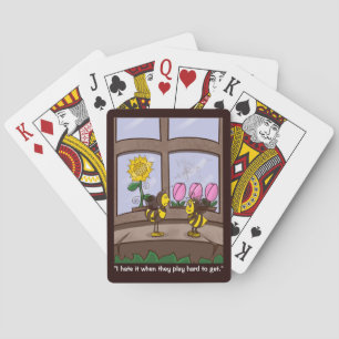 Spelen is moeilijk te krijgen pokerkaarten
