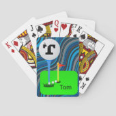 Spelen Kaart Deck Golfen Golf (Achterkant)