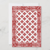 Spelen Kaart King / Queen bruiloft uitnodigingen (Achterkant)