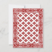 Spelen Kaart King / Queen Save the Date (Achterkant)