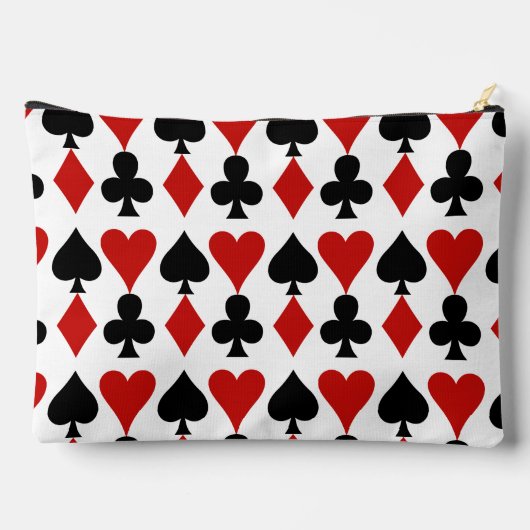 Spelen Kaart kostuums ontwerp accessoire tas (Achterkant)