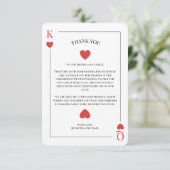 Spelen Kaart Las Vegas Wedding (Staand voorkant)