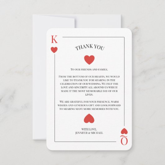 Spelen Kaart Las Vegas Wedding (Voorkant)