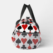 Spelen Kaart Suits Design Duffel Bag Plunjezak (Rechts)