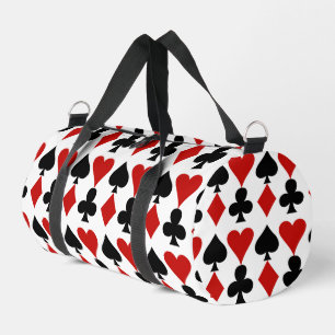 Spelen Kaart Suits Design Duffel Bag Plunjezak