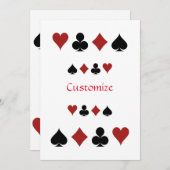 Spelen Kaart Suits Thunder_Cove (Voorkant / Achterkant)