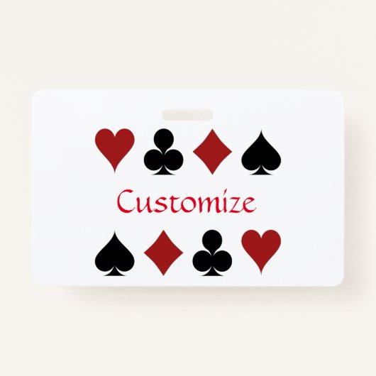 Spelen Kaart Suits Thunder_Cove Badge (Voorkant)