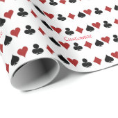 Spelen Kaart Suits Thunder_Cove Cadeaupapier (Rol Hoek)