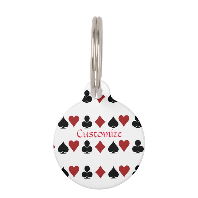 Spelen Kaart Suits Thunder_Cove Huisdierpenning (Voorkant)