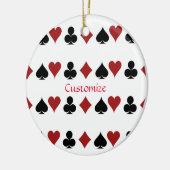 Spelen Kaart Suits Thunder_Cove Keramisch Ornament (Links)