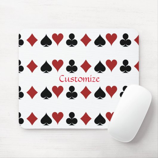 Spelen Kaart Suits Thunder_Cove Muismat (Met muis)