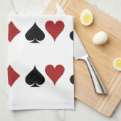 Spelen Kaart Suits Thunder_Cove Theedoek (Quarter Fold)