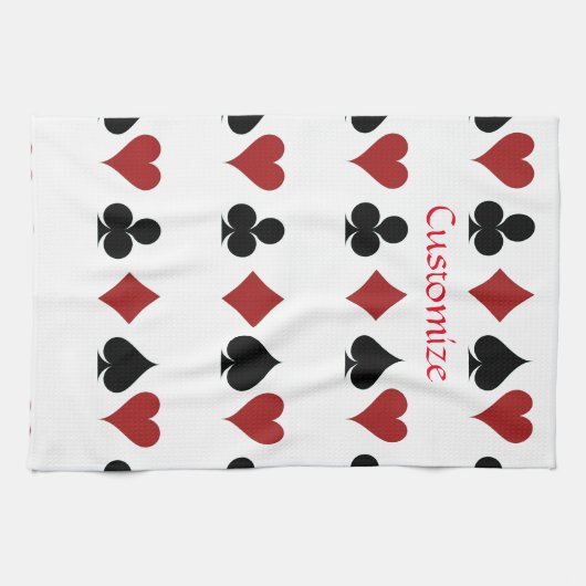 Spelen Kaart Suits Thunder_Cove Theedoek (Horizontaal)