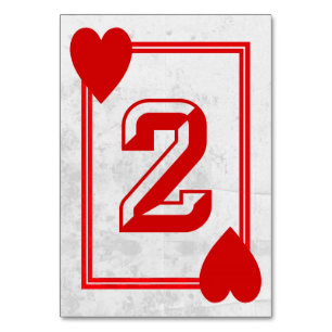  spelen Kaart tafel nummers (No.2)