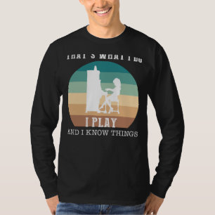 Spelen, lachen, harmoniseren: dat is wat ik doe t-shirt