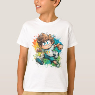 Spelen, lachen, winnen: Kinder Game Vibes T-shirt