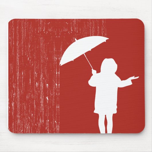 Spelen met de regen muismat (Voorkant)