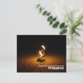 Spelen met Fire Philippines Briefkaart (Staand voorkant)
