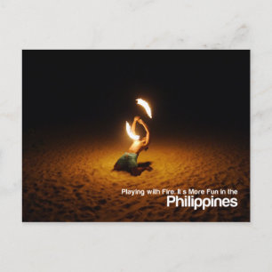 Spelen met Fire Philippines Briefkaart