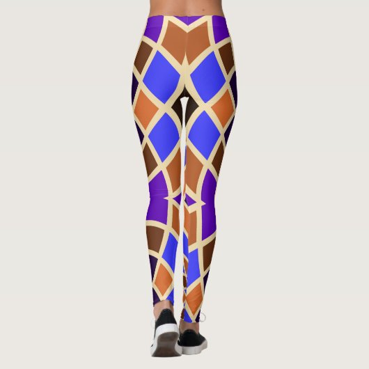 Spelen met kleuren leggings (Achterkant)