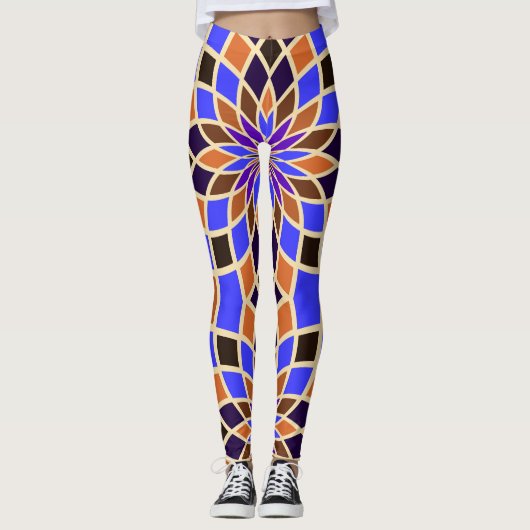 Spelen met kleuren leggings (Voorkant)