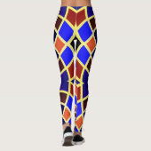 Spelen met kleuren leggings (Achterkant)