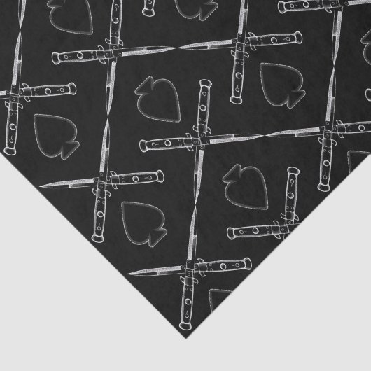 Spelen met nippen tissuepapier (Detail)