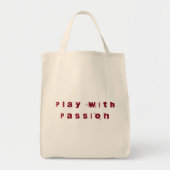 Spelen met Passion Canvas tas (Voorkant)