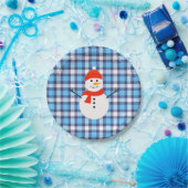 Spelen met Snowman Papieren Bordje (Feest)