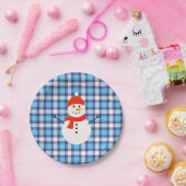 Spelen met Snowman Papieren Bordje (Feest)