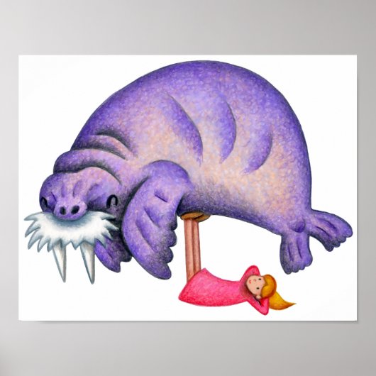 Spelen met walrussen. poster (Voorkant)