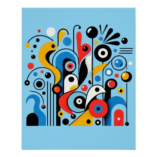 Spelen op het veld perfect poster (Voorkant)