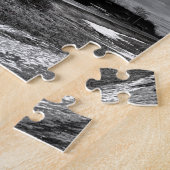Spelen, speelgoed, zwart-wit De oude boom Legpuzzel (Zijkant)