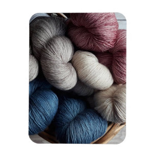 Spelen van Craft Yarn in mandje Magneet