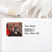 Spelen van de  partij - Pin the Tail on the Donkey Etiket (Insitu)