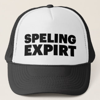 SPELEN VAN EXPIRT leuke slogan trucker hat Pet