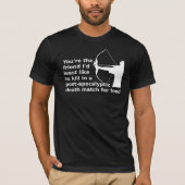 Spelen van Hunger Funny T-Shirt (Voorkant)