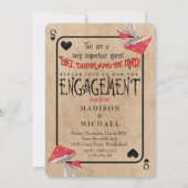 Spelen van Kaart Crazy Mushrooms Engagement Party (Voorkant)