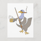 Spelen van poolhaai briefkaart (Voorkant)