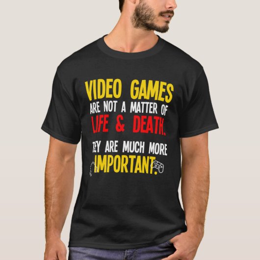Spelen Videospellen PC Console Gamer Geek T-shirt (Voorkant)
