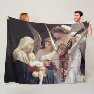 SPELEN VOOR BABY JESUS FLEECE DEKEN