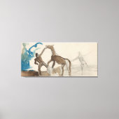 Spelen voor kinderen canvas afdruk (Voorkant)